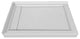 Valley Acrylic Double Threshold Acrylic Linear Drain Shower Base 48", White, 48"