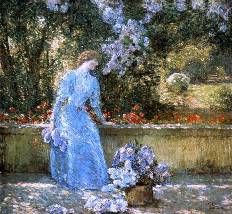 Frederick Childe Hassam Lady in the Park Wall Decal
