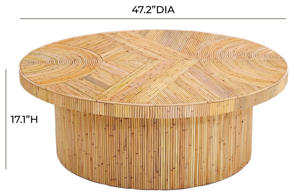 Acadia Rattan Coffee Table