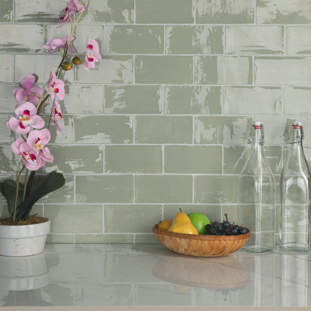 Chester Sage Ceramic Wall Tile