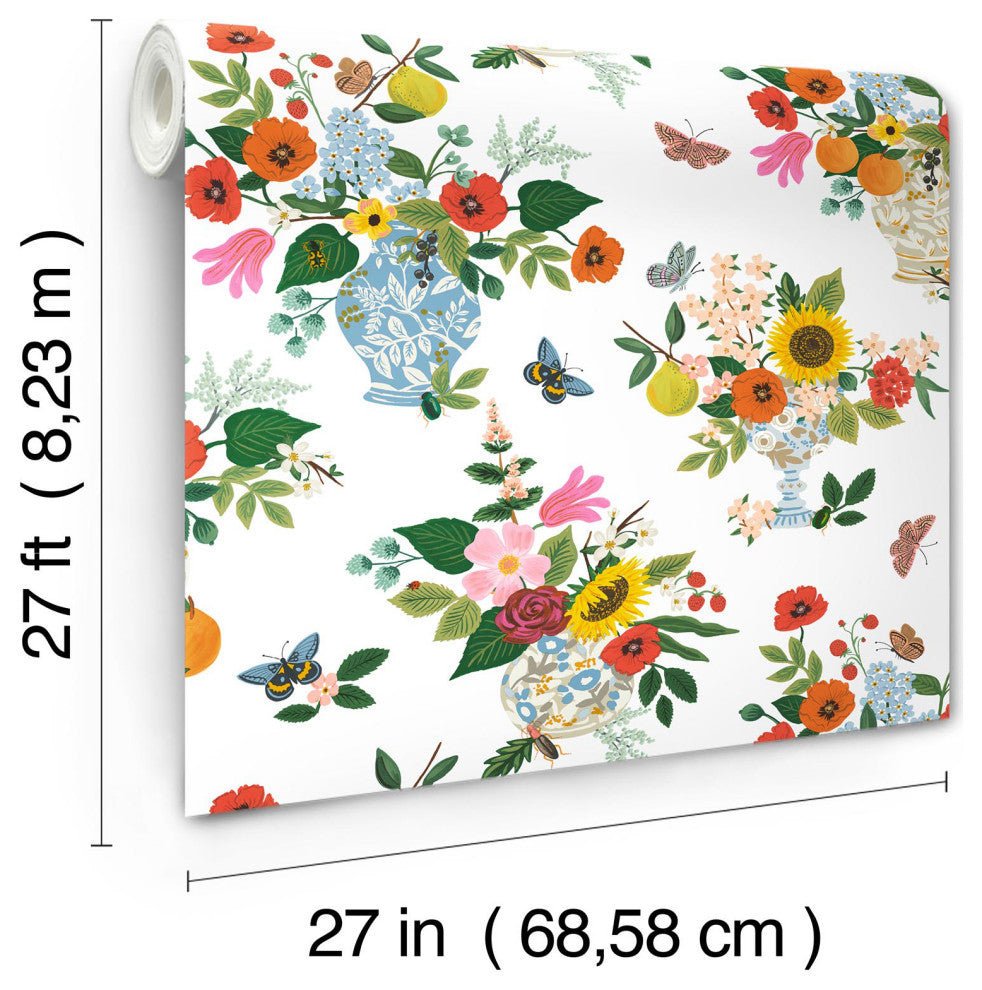 Flower Studies Bright Wallpaper