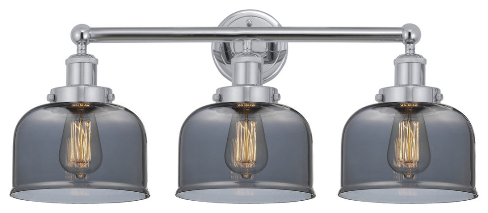 Bell 3-Light 24.5" Bath Vanity-Light Polished Chrome