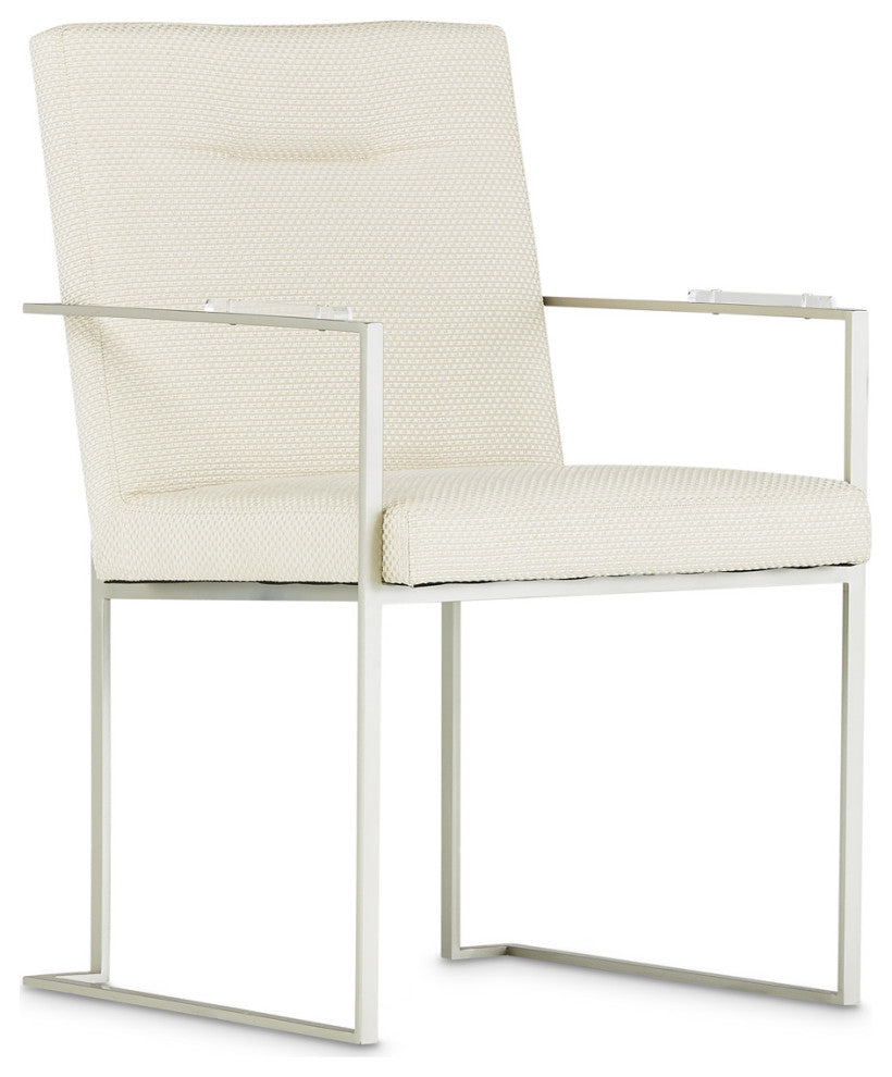 Laguna Ridge Arm Chair - Brushed Silver