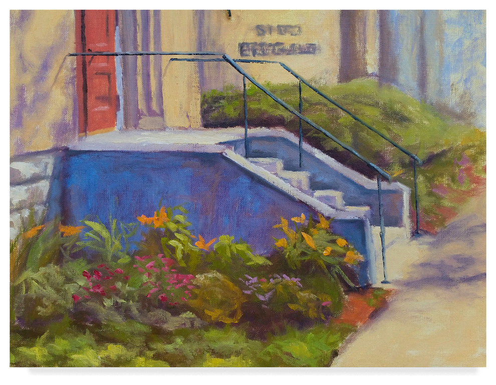 Rusty Frentner 'Urban Garden' Canvas Art, 24"x18"
