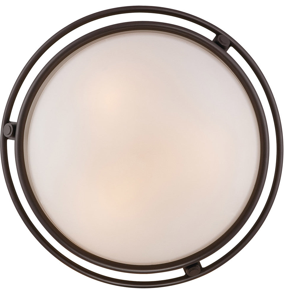 Quoizel QF1202SWT Three Light Semi-Flush Mount Ashland Western Bronze