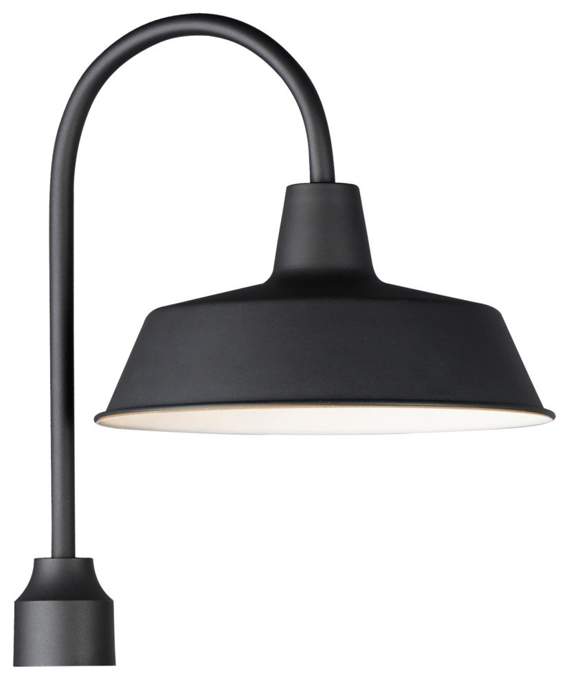 Maxim 35010 Pier M 20" Tall Post Light - Black