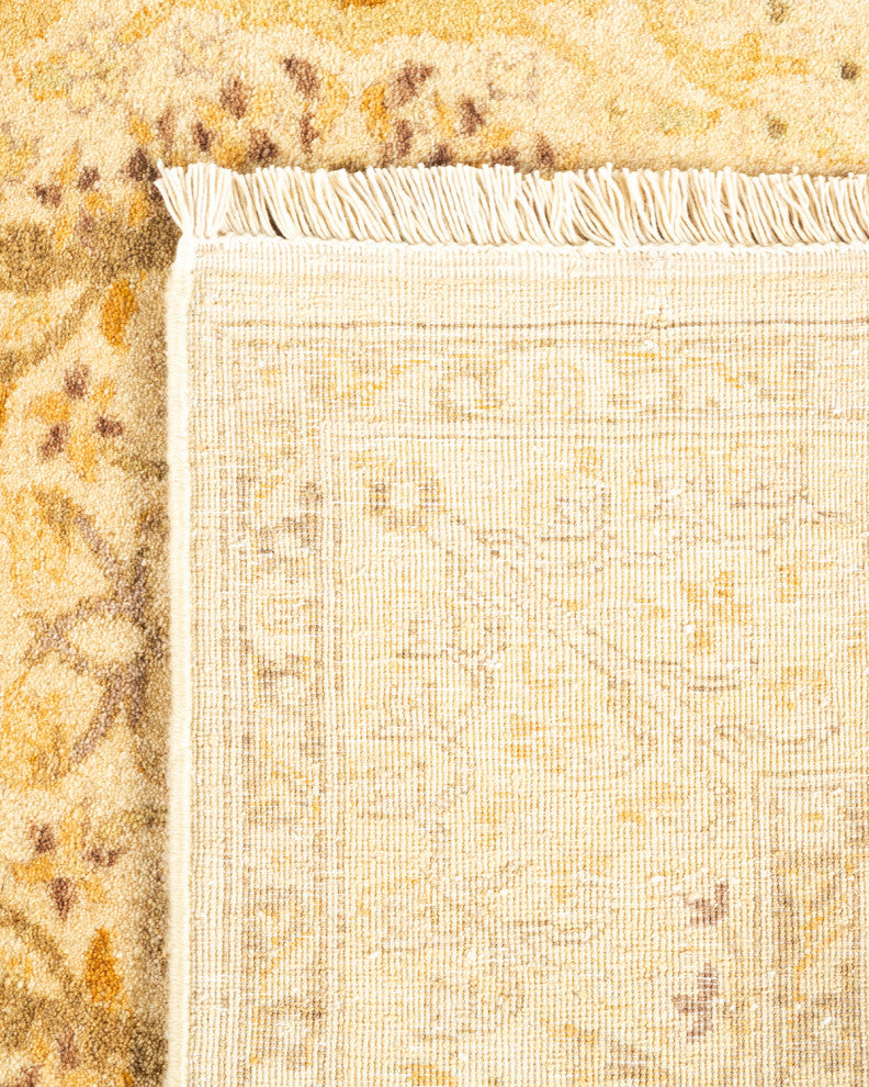Shaik One-of-a-Kind Hand-Knotted Area Rug Ivory, 3'3"x5'2"