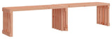 vidaXL Patio Bench Extendable Garden Bench Outdoor Seating Solid Wood Douglas