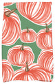 Pumpkins-A-Plenty Geometric Print Hand Towel, Green