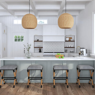 Uttermost 23711 Braddock Backless Counter Stool