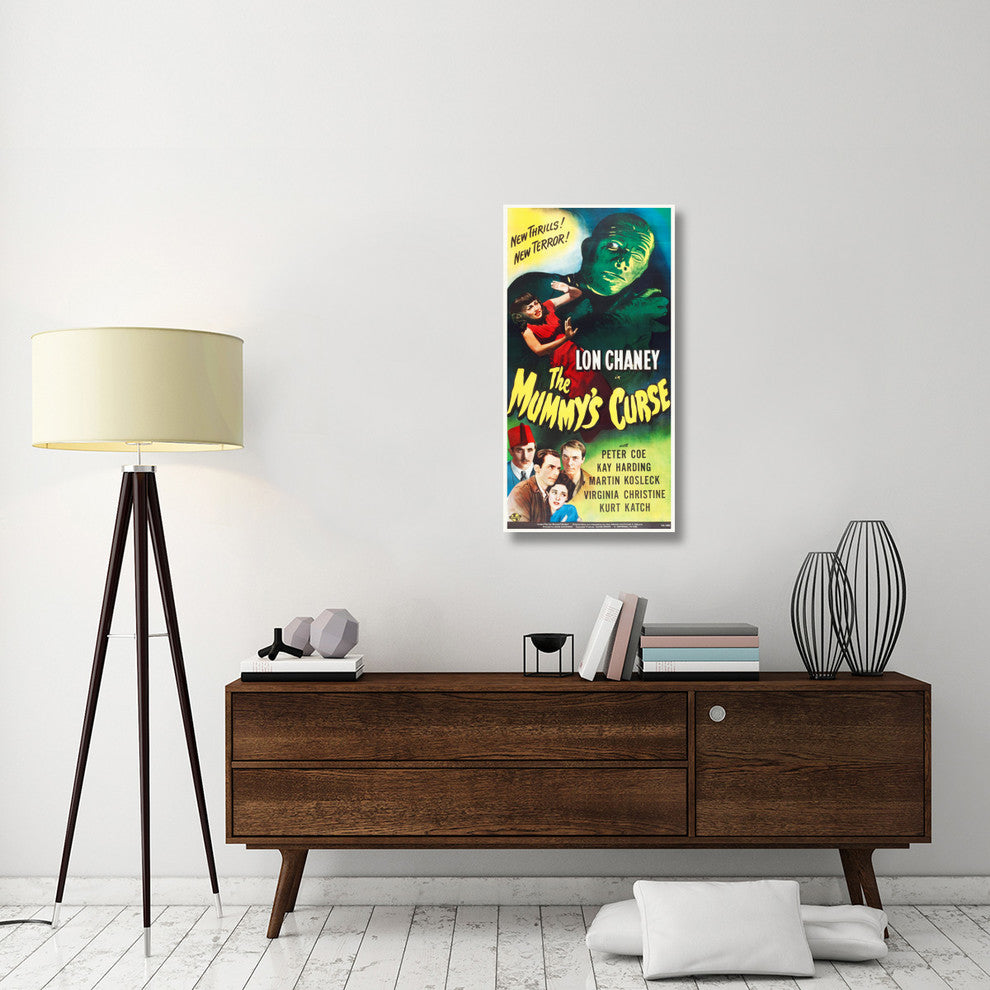 "Mummy's Curse" Stretched Canvas Giclee by Hollywood Photo Archive, 21x40"