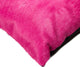Torino Cowhide Pillow, Fuchsia, 12"x20"
