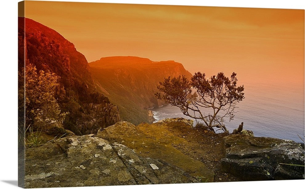 "Cape Raoul" Wrapped Canvas Art Print, 36"x22"x1.5"