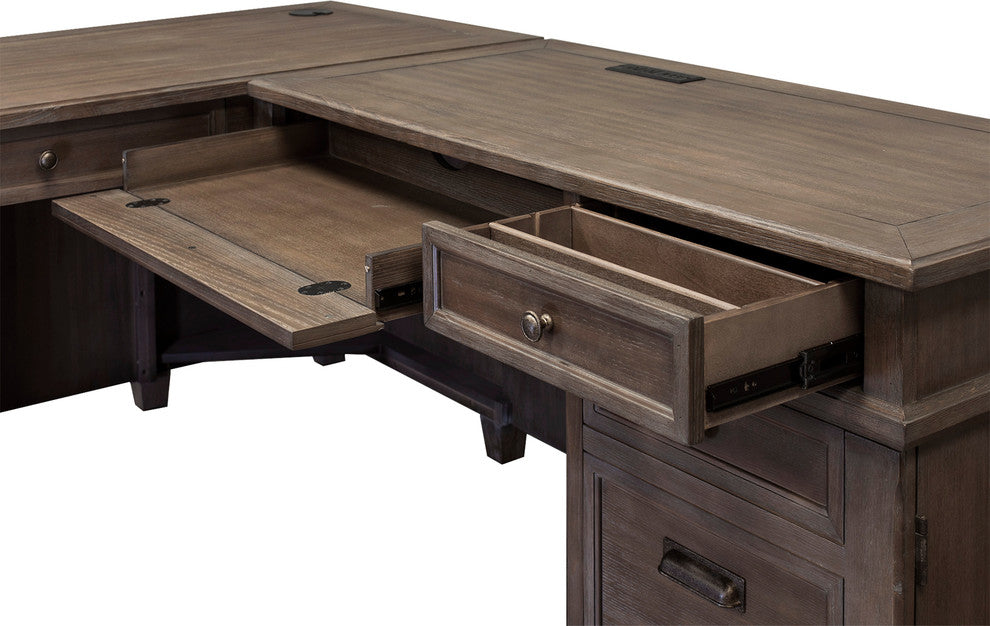 Martin Furniture Carson Desk and Return