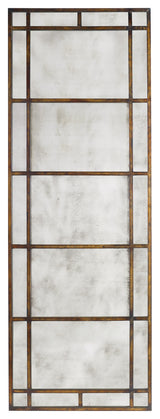 Uttermost Avidan Contemporary Style Metal Mirror in Antique Gold