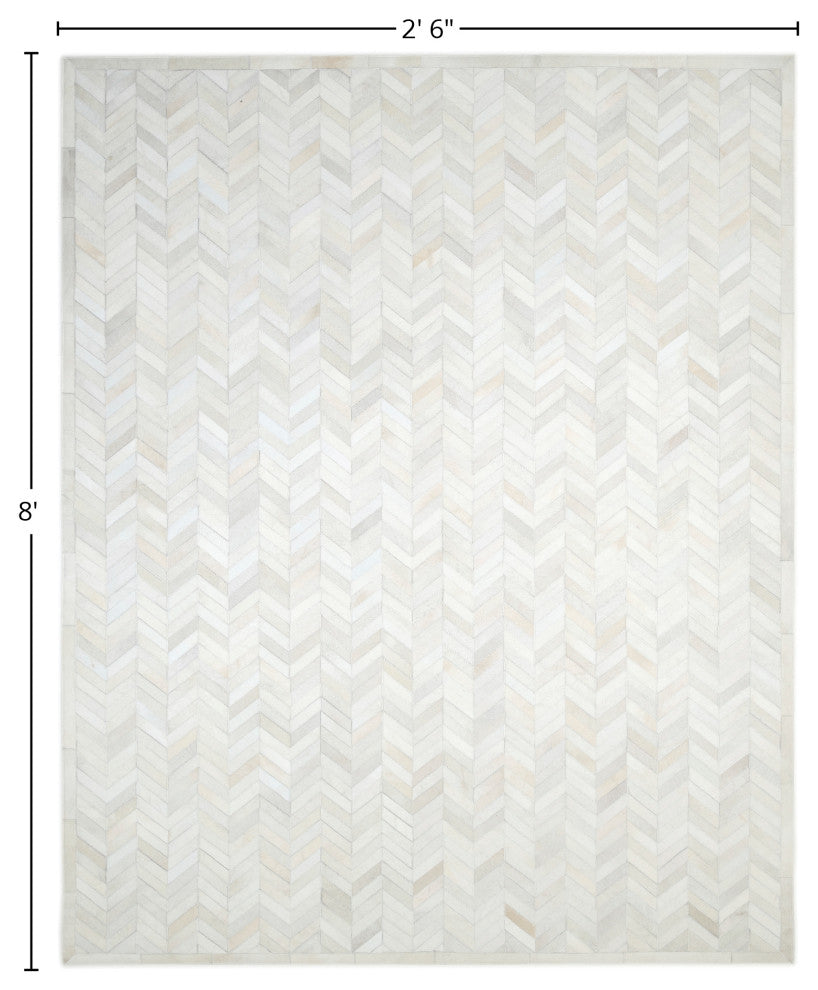 Meir, Handmade Rug, 2'6"x8' Runner