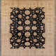 Ahgly Company Indoor Square Mid-Century Modern Area Rugs, 8' Square