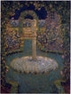 Henri Le Sidaner Garden in the Full Moon, 21"x28" Wall Decal