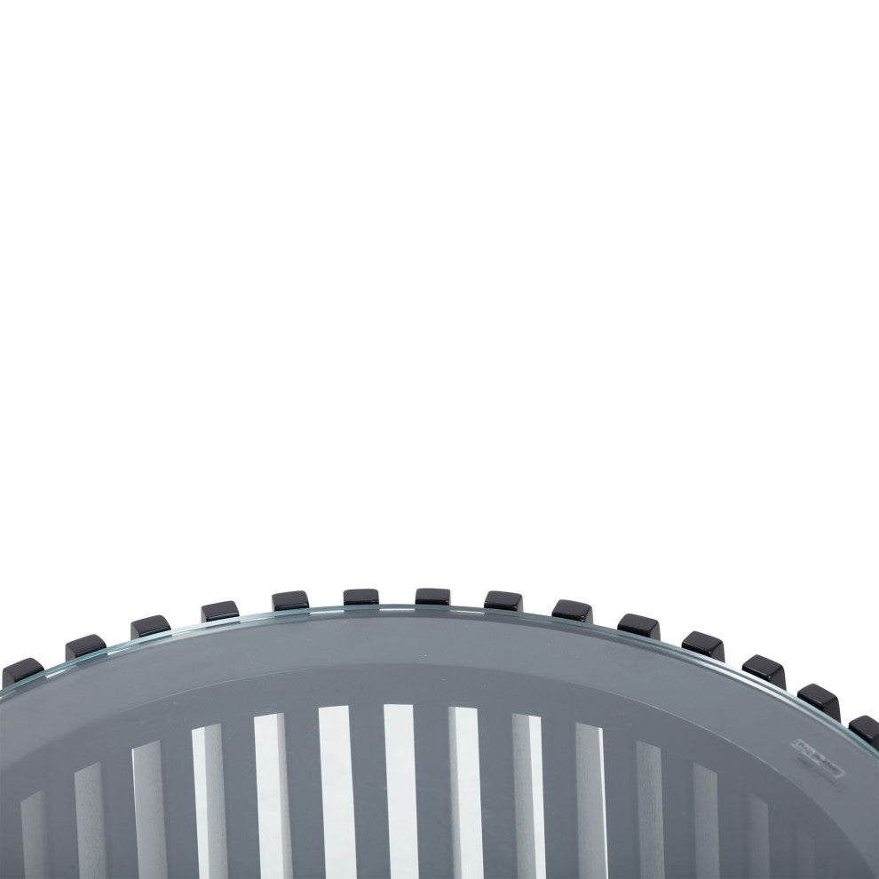 Bungalow Acacia Side Table, Black