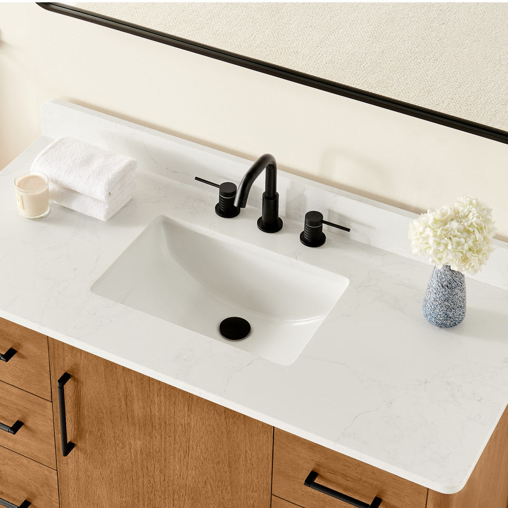 Versace 8" Widespread 2-Handle Bathroom Faucet, Matte Black