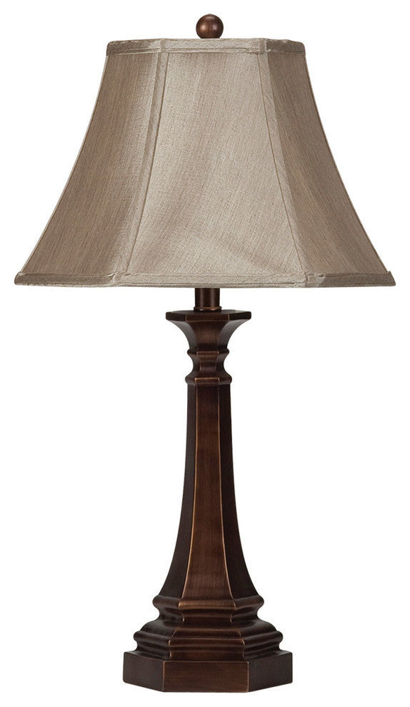 Coaster Table Lamp, Bronze