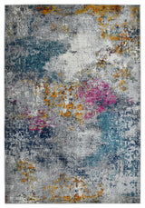 Montana Lizette Area Rug, Blue, 3'3" x 5', Abstract