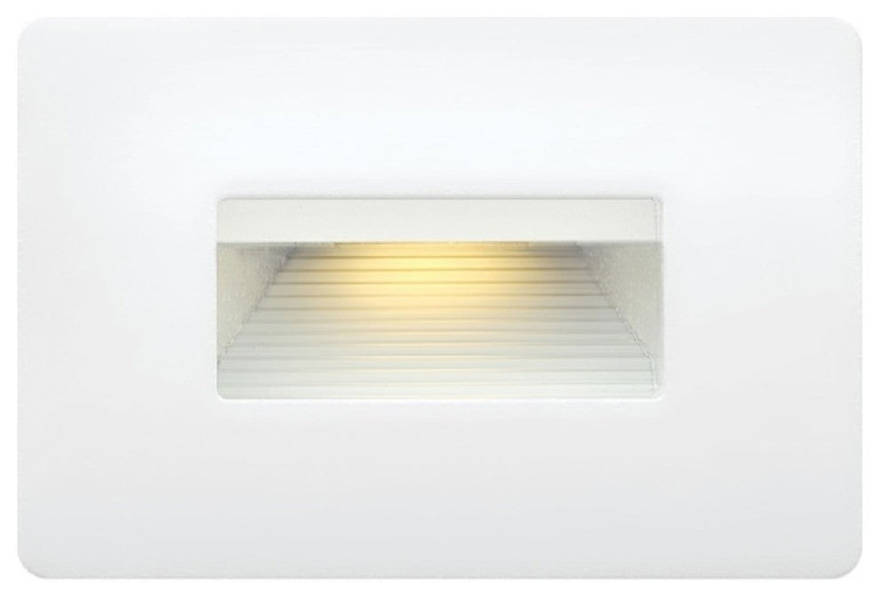 Hinkley 1-Light Satin White Step Light