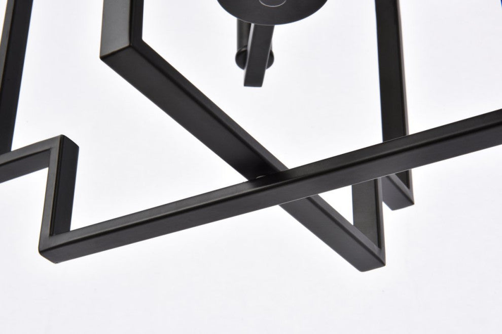 Robin 4-Light Pendant, Black