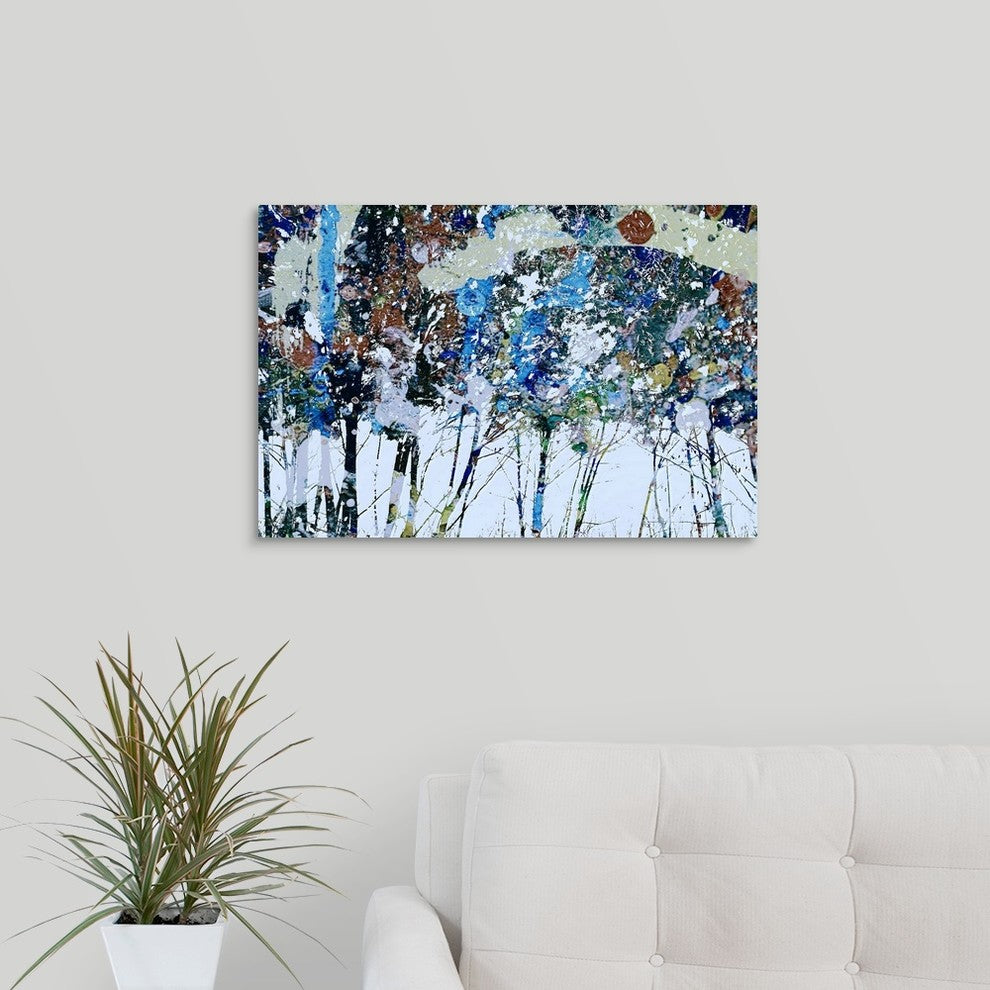 "Four Seasons - Winter" Wrapped Canvas Art Print, 24"x16"x1.5"