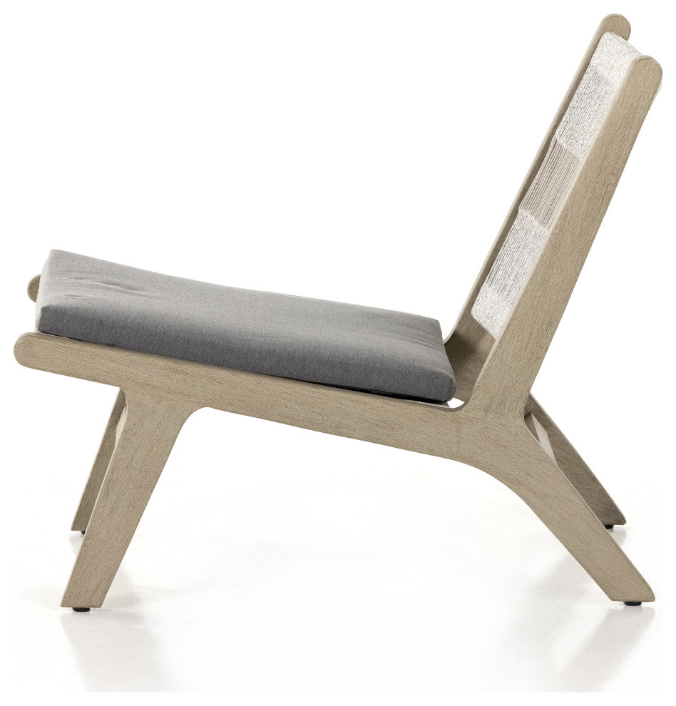 Julian Outdoor Chair-Weathered Grey