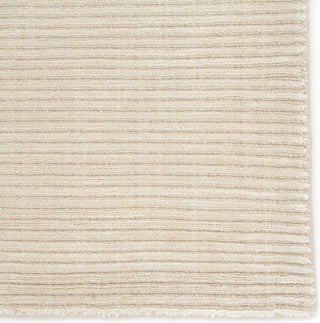 Jaipur Living Basis Handmade Solid White/Cream Area Rug, 12'x15'