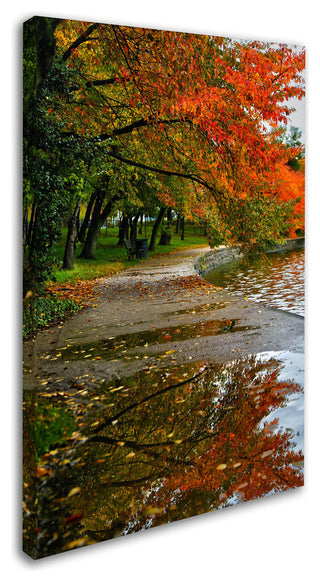 'Tidal Basin Autumn 1' Canvas Art by CATeyes