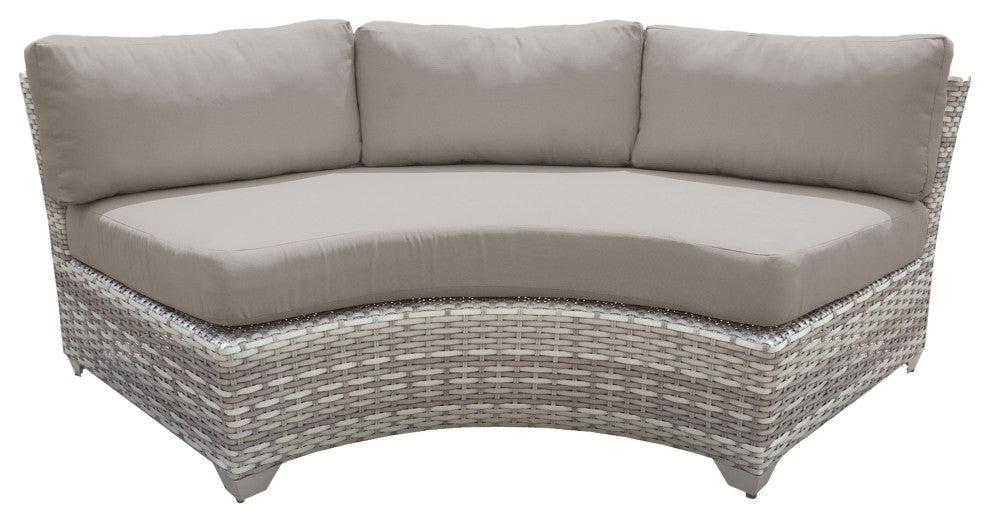 Fairmont 11 Piece Outdoor Wicker Patio Furniture Set 11b