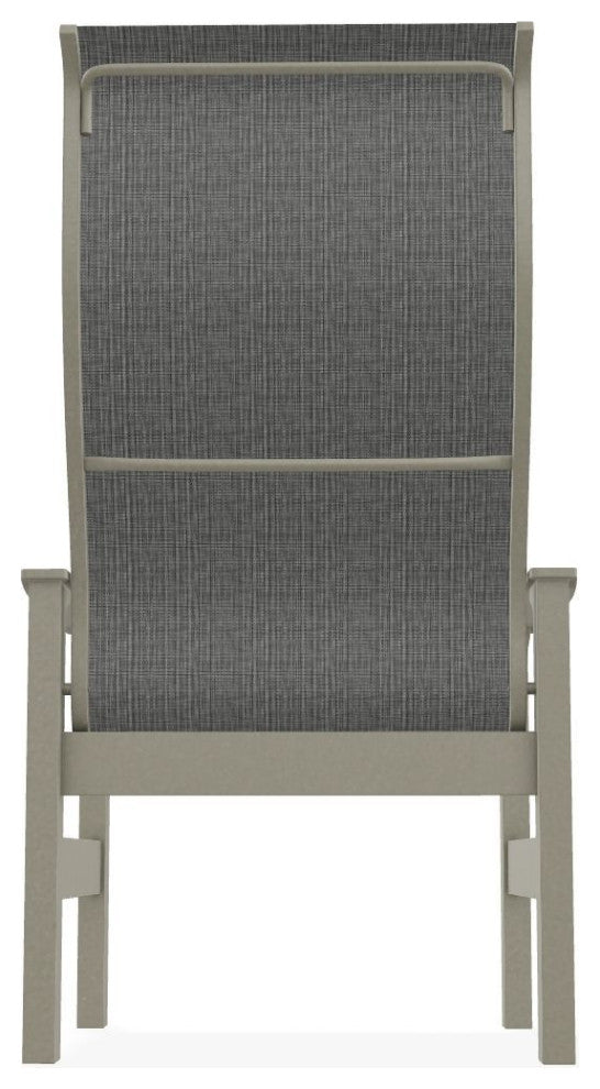 Leeward Sling Outdoor Supreme Armchair, Anchor/Storm