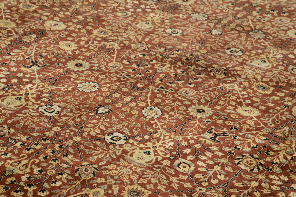Rug N Carpet - Handmade Oriental 11' 10" x 17' 11" Oversize Oushak Area Rug