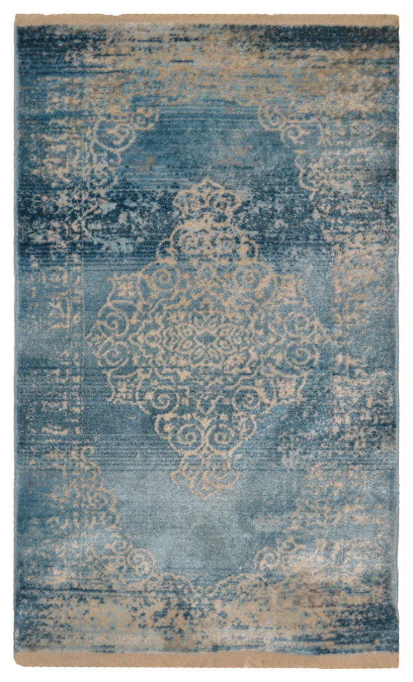 Machine Made Polyester Durable Indoor Outdoor Washable Oriental Pattern Footmat