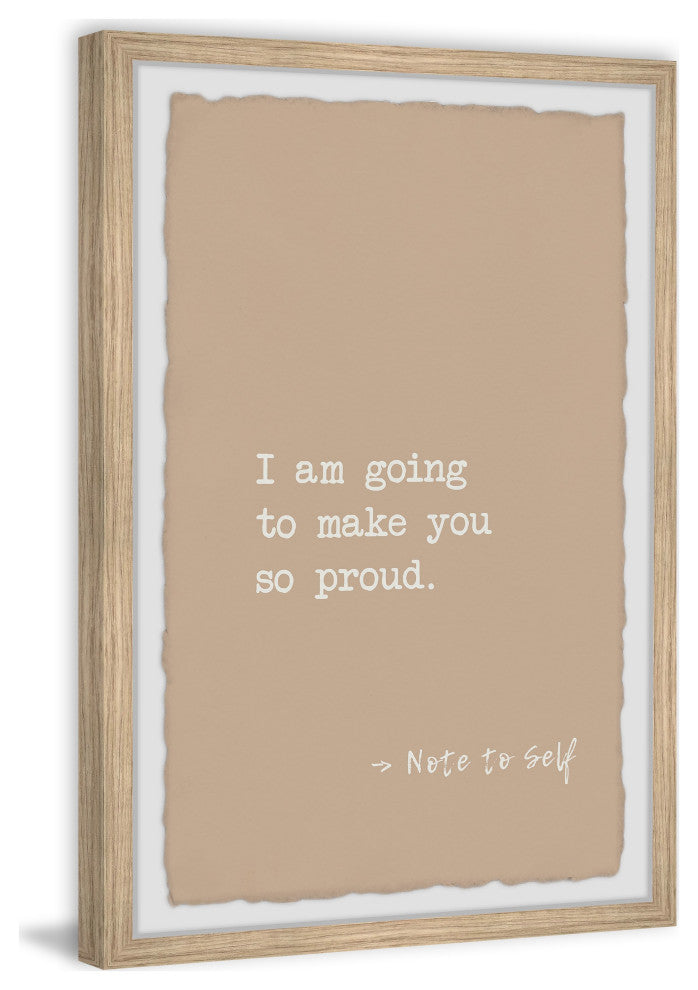 "Make You Proud II" Framed Painting Print, 20x30