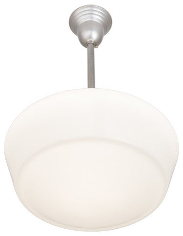 Meyda Lighting 193224 16"W Revival Schoolhouse With Traditional Globe Pendant