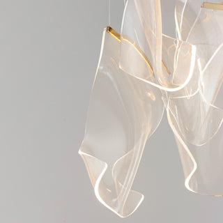 ET2 E24878-133 Rinkle 36"W LED Multi Light Linear Abstract - French Gold