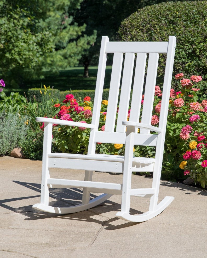 Vineyard Porch Rocking Chair, White
