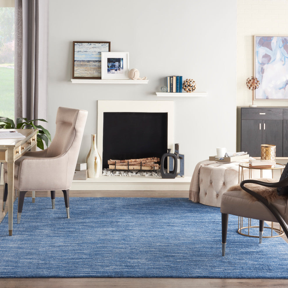 Nourison Essentials 8' x 10' Navy Blue Outdoor Area Rug
