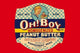 Oh! Boy Homogenized Peanut Butter- Gallery Wrapped Canvas Art 28" x 42"
