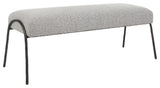 Jacobsen Modern Gray Bench