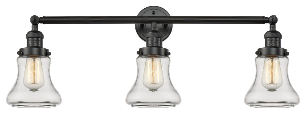 Innovations Lighting 205-Bk-S-G192 3 Light Bathroom Fixture