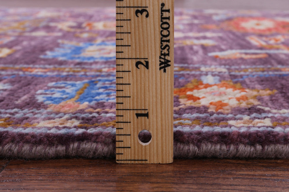 4' 3" X 6' 1" Hand Knotted Turkish Oushak Wool Rug - Q15467