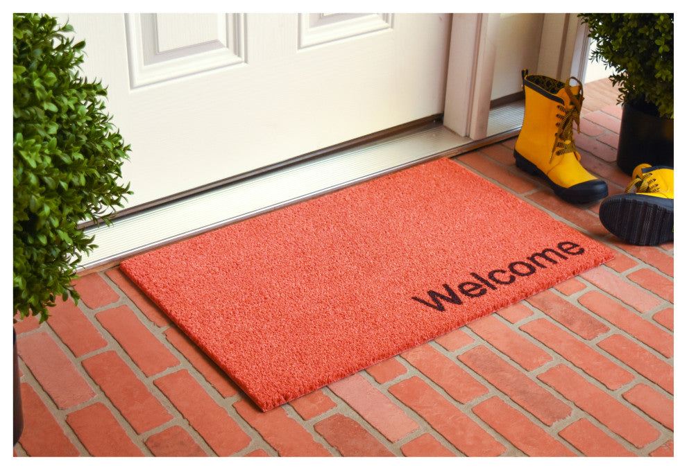 Calloway Mills Collins Pink Pastel Welcome Doormat, 24x36