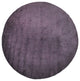 Hand Knotted Loom Silk Mix Area Rug Solid Brown, [Round] 10'x10'