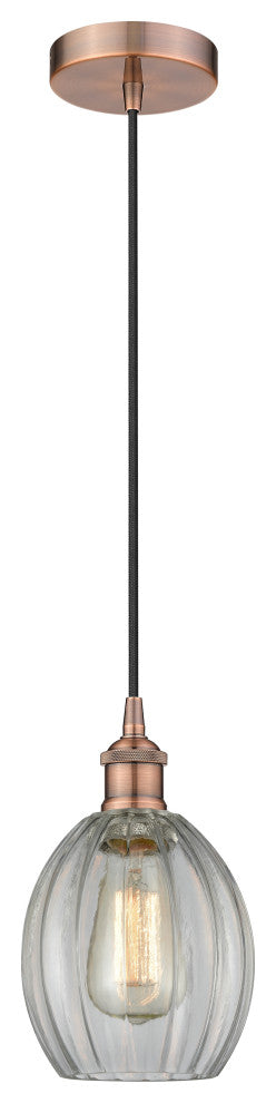 Innovations 616-1P-AC-G82-LED 1-Light Mini Pendant, Antique Copper