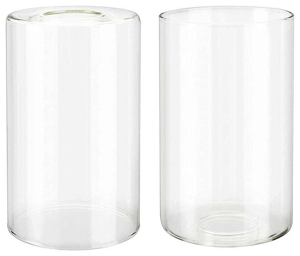 23611-02 Replacement Clear Vanity Glass Shade,2 Pack.