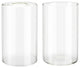 23611-02 Replacement Clear Vanity Glass Shade,2 Pack.